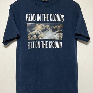 The Hundreds Head In The Clouds Feet On The Ground t Shirt